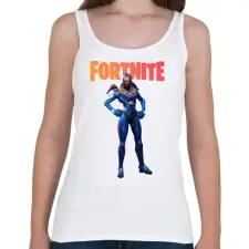 PRINTFASHION Eon Fortnite - Női atléta - Fehér női trikó
