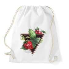 PRINTFASHION Eper imádat - Sportzsák, Tornazsák - Fehér tornazsák