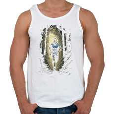 PRINTFASHION Erdei futó - Férfi atléta - Fehér