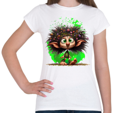 PRINTFASHION Erdei manófiú - Női póló - Fehér