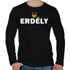 PRINTFASHION ERDÉLY - Férfi hosszú ujjú póló - Fekete férfi póló