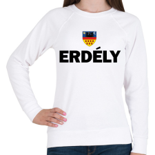 PRINTFASHION Erdély - Női pulóver - Fehér női pulóver, kardigán