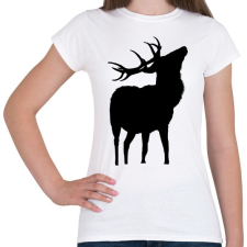 PRINTFASHION Erdők Királya - Női póló - Fehér női póló