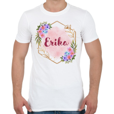 PRINTFASHION erika - Férfi póló - Fehér férfi póló