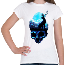 PRINTFASHION Erózió - Női póló - Fehér női póló
