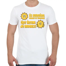 PRINTFASHION És kurvára megint itt vagyunk - Férfi póló - Fehér férfi póló