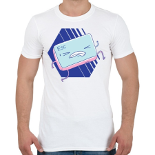 PRINTFASHION ESC gomb - Férfi póló - Fehér férfi póló
