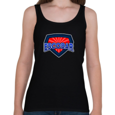 PRINTFASHION ESCOBAR - Női atléta - Fekete