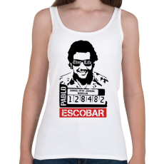 PRINTFASHION Escobar thug life - Női atléta - Fehér