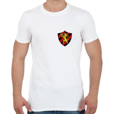 PRINTFASHION Escudo Logo - Férfi póló - Fehér