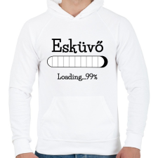 PRINTFASHION Esküvő loading...99% - Férfi kapucnis pulóver - Fehér női pulóver, kardigán