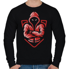 PRINTFASHION Esports - Férfi pulóver - Fekete férfi pulóver, kardigán