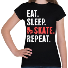 PRINTFASHION ESSR - Női póló - Fekete