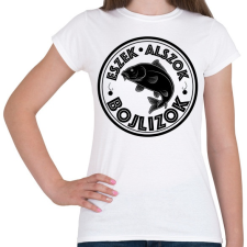 PRINTFASHION EszekAlszokBojlizok-02 - Női póló - Fehér női póló