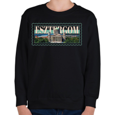 PRINTFASHION Esztergom - Gyerek pulóver - Fekete gyerek pulóver, kardigán