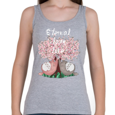 PRINTFASHION Eternal Lazy Love ;)  - Női atléta - Sport szürke