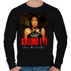 PRINTFASHION eve polastri - Férfi pulóver - Fekete