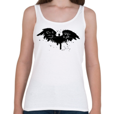 PRINTFASHION Even he was..  - Női atléta - Fehér