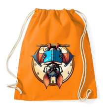 PRINTFASHION Everdell történész - Sportzsák, Tornazsák - Narancssárga tornazsák