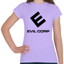 PRINTFASHION Evil Corp Black - Női póló - Viola női póló