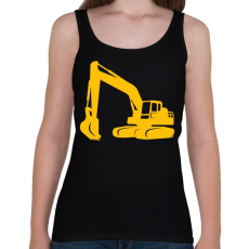 PRINTFASHION Excavator - Női atléta - Fekete