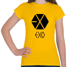 PRINTFASHION exo logo - Női póló - Sárga női póló