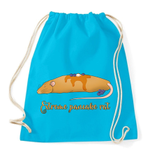 PRINTFASHION Extreme pancake rat - Sportzsák, Tornazsák - Surf blue tornazsák