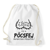 PRINTFASHION Ez a pöcsfej hamarosan megnősül - Sportzsák, Tornazsák - Fehér