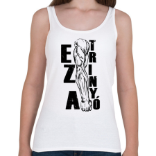 PRINTFASHION Ez a trinyó - Női atléta - Fehér női trikó