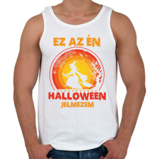 PRINTFASHION Ez az én halloween jelmezem - Férfi atléta - Fehér atléta, trikó
