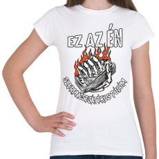 PRINTFASHION Ez az én szerencsejátékos pólóm - Női póló - Fehér
