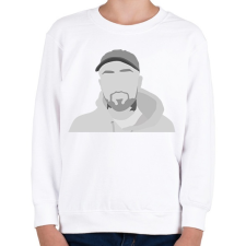 PRINTFASHION EZ mac - Gyerek pulóver - Fehér gyerek póló