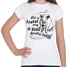 PRINTFASHION ezt az testet-malac1 - Női póló - Fehér