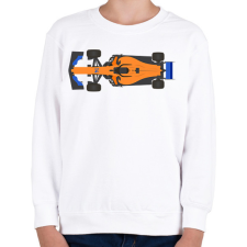 PRINTFASHION F1 McLaren - Gyerek pulóver - Fehér gyerek pulóver, kardigán