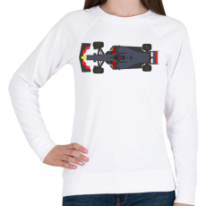 PRINTFASHION F1 Red Bull - Női pulóver - Fehér