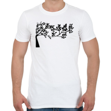 PRINTFASHION Fa - Férfi póló - Fehér férfi póló