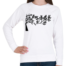 PRINTFASHION Fa - Női pulóver - Fehér