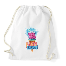 PRINTFASHION Fagyi szezon! - Sportzsák, Tornazsák - Fehér tornazsák
