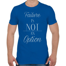 PRINTFASHION Failure - Férfi póló - Királykék férfi póló