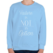 PRINTFASHION Failure - Gyerek pulóver - Világoskék gyerek pulóver, kardigán