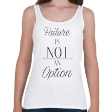 PRINTFASHION Failure - Női atléta - Fehér