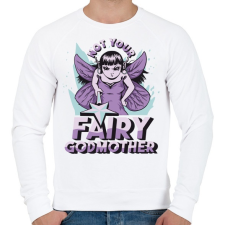PRINTFASHION Fairy grandmother - Férfi pulóver - Fehér férfi pulóver, kardigán