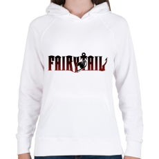 PRINTFASHION Fairy Tail logo - Női kapucnis pulóver - Fehér