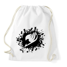 PRINTFASHION Fairy Tail logo - Sportzsák, Tornazsák - Fehér tornazsák