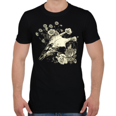 PRINTFASHION Fakult Ómen - Goth Design - Férfi póló - Fekete