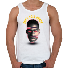 PRINTFASHION Fall apart - Férfi atléta - Fehér