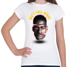 PRINTFASHION Fall apart - Női póló - Fehér női póló