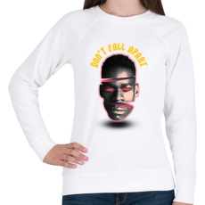 PRINTFASHION Fall apart - Női pulóver - Fehér