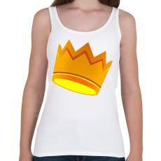 PRINTFASHION Fall Guys Korona - Női atléta - Fehér