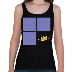 PRINTFASHION Fall Guys - Női atléta - Fekete